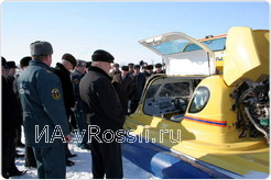 Для рейда территории реки используется судно на воздушной подушке 