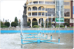 В честь юбилея Курской области забили все фонтаны.