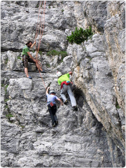 Мастер класс от Кристофера Хайнса для участниц «Dolomites Women»