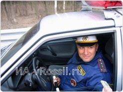 Святославу Ещенко не часто приходится садиться за руль автомобиля ДПС.