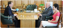 Лео Бокерия предложил Алексею Гордееву рассмотреть возможность создания на базе центра кардиохирургии в Воронеже филиала НЦССХ им.А. Н. Бакулева.