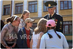 <em>Общение с ветераном</em>